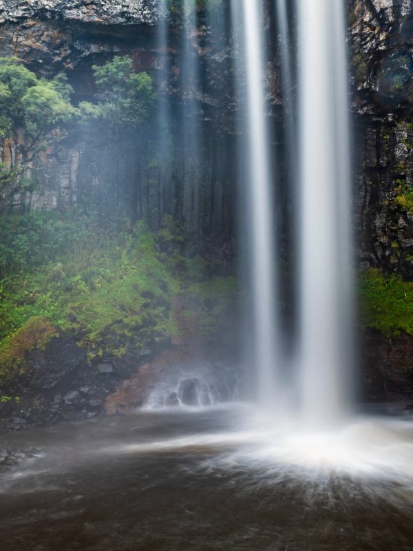 Chania Waterfall in Aberdare National Park, Kenya